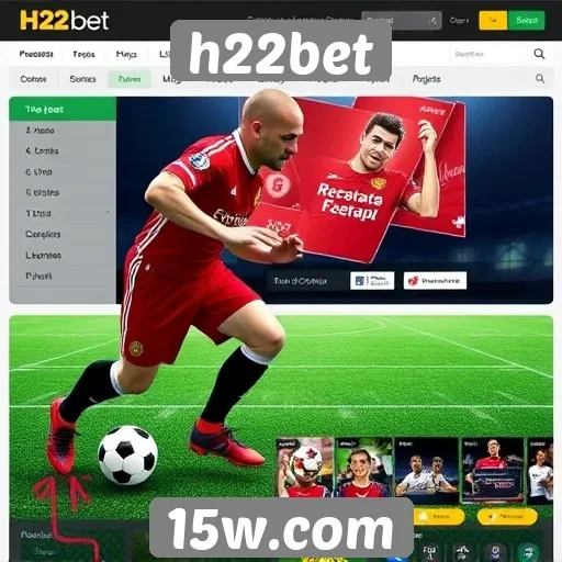 Análise das funcionalidades do site h22bet